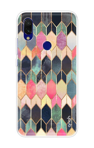 Shimmery Pattern Xiaomi Redmi 7 Back Cover