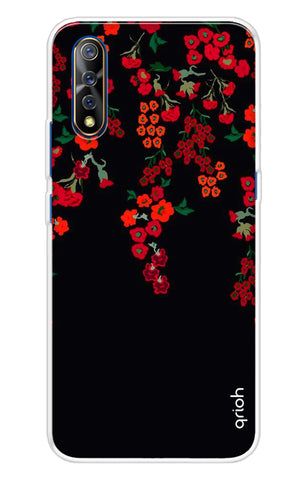 Floral Deco Vivo S1 Back Cover