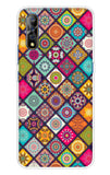 Multicolor Mandala Vivo S1 Back Cover