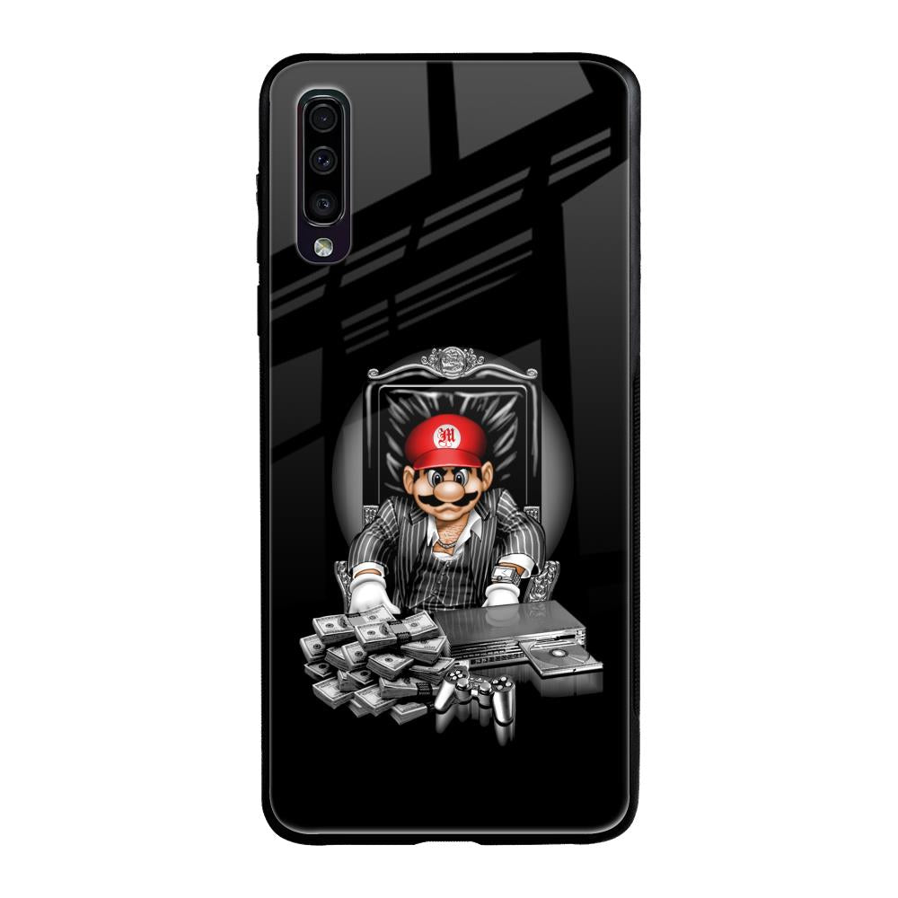 Dark Secret Samsung Galaxy A70 Glass Back Cover Online
