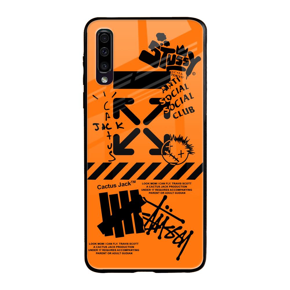 Anti Social Club Samsung Galaxy A70 Glass Back Cover Online