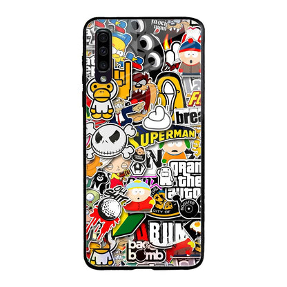 Boosted Samsung Galaxy A70 Glass Back Cover Online