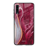 Crimson Ruby Samsung Galaxy A70 Glass Back Cover Online