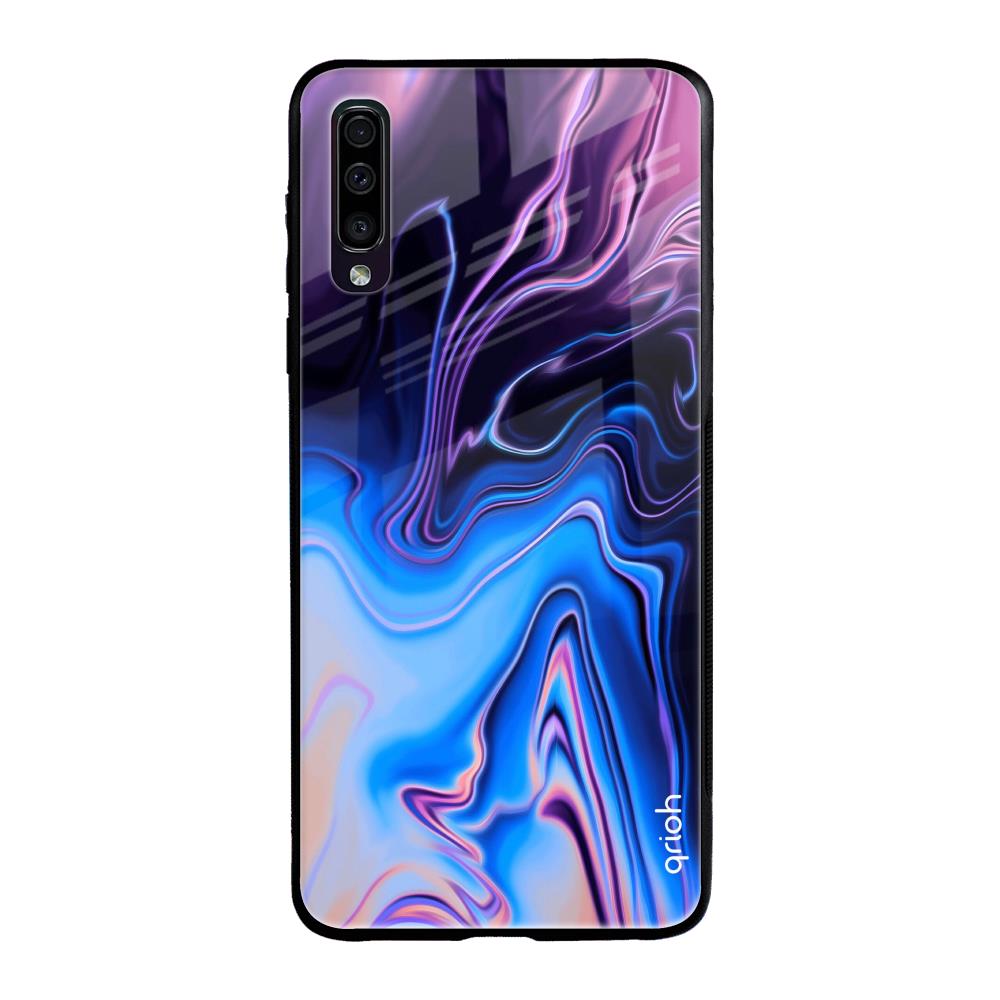 Psychic Texture Samsung Galaxy A70 Glass Back Cover Online