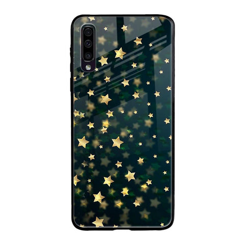 Dazzling Stars Samsung Galaxy A70 Glass Back Cover Online