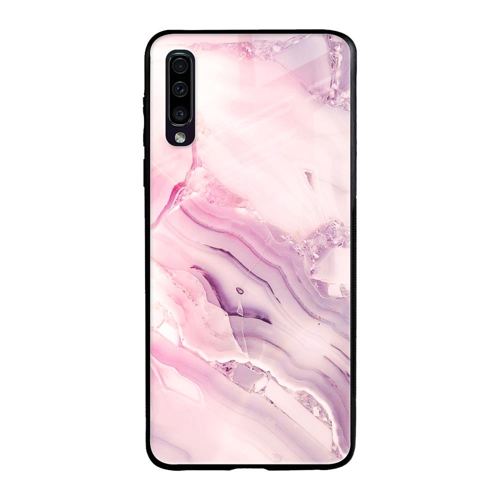 Diamond Pink Gradient Samsung Galaxy A70 Glass Back Cover Online
