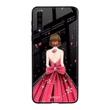 Fashion Princess Samsung Galaxy A70 Glass Back Cover Online