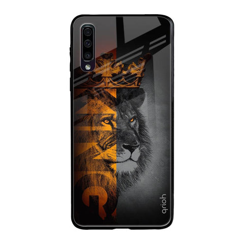 King Of Forest Samsung Galaxy A70 Glass Back Cover Online