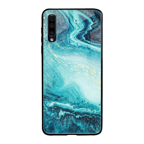 Sea Water Samsung Galaxy A70 Glass Back Cover Online