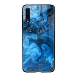 Gold Sprinkle Samsung Galaxy A70 Glass Back Cover Online