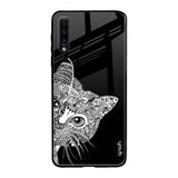 Kitten Mandala Samsung Galaxy A70 Glass Back Cover Online