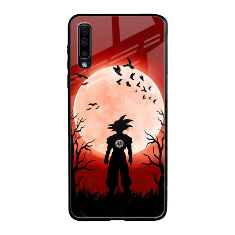 Winter Forest Samsung Galaxy A70 Glass Back Cover Online