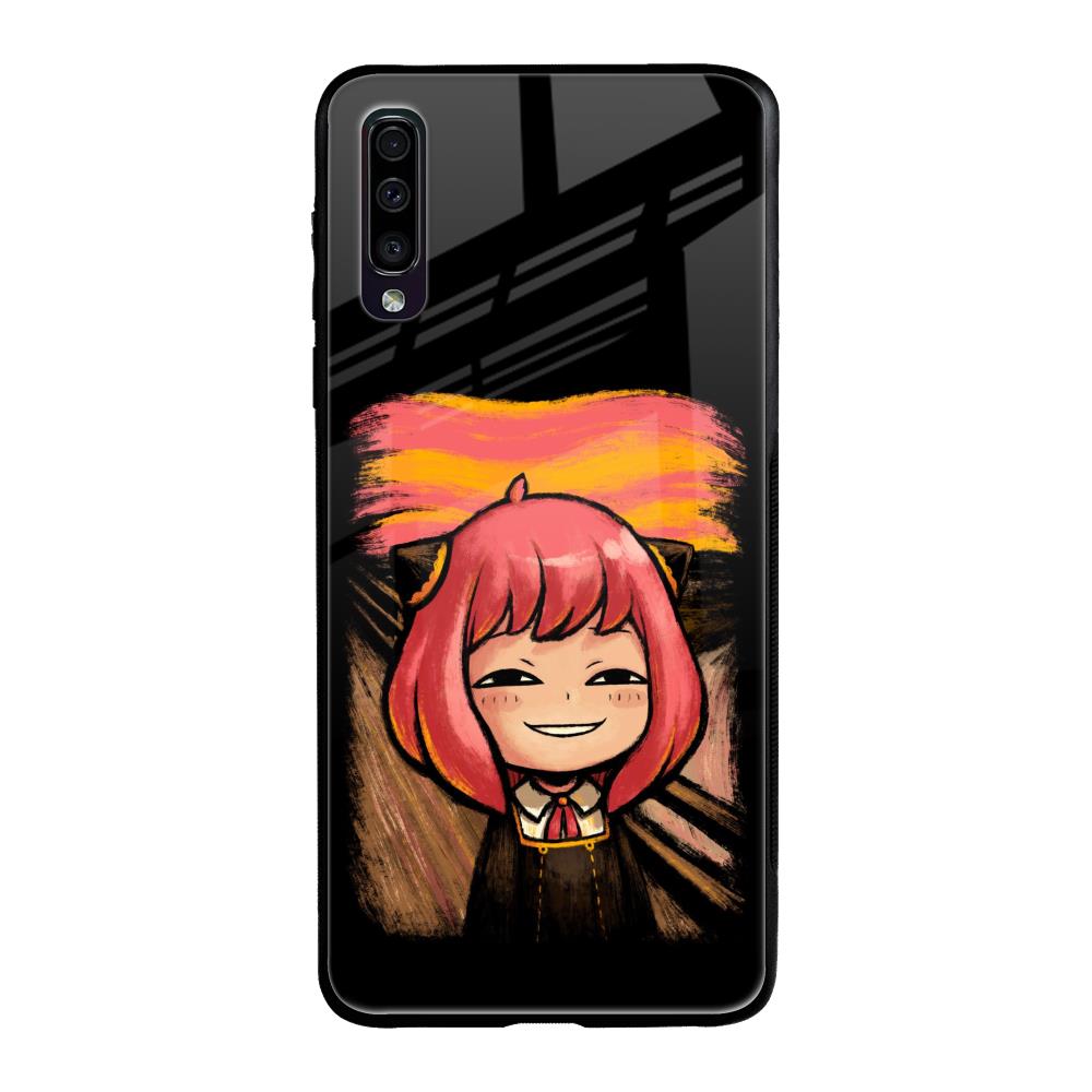 Spy X Family Samsung Galaxy A70 Glass Back Cover Online