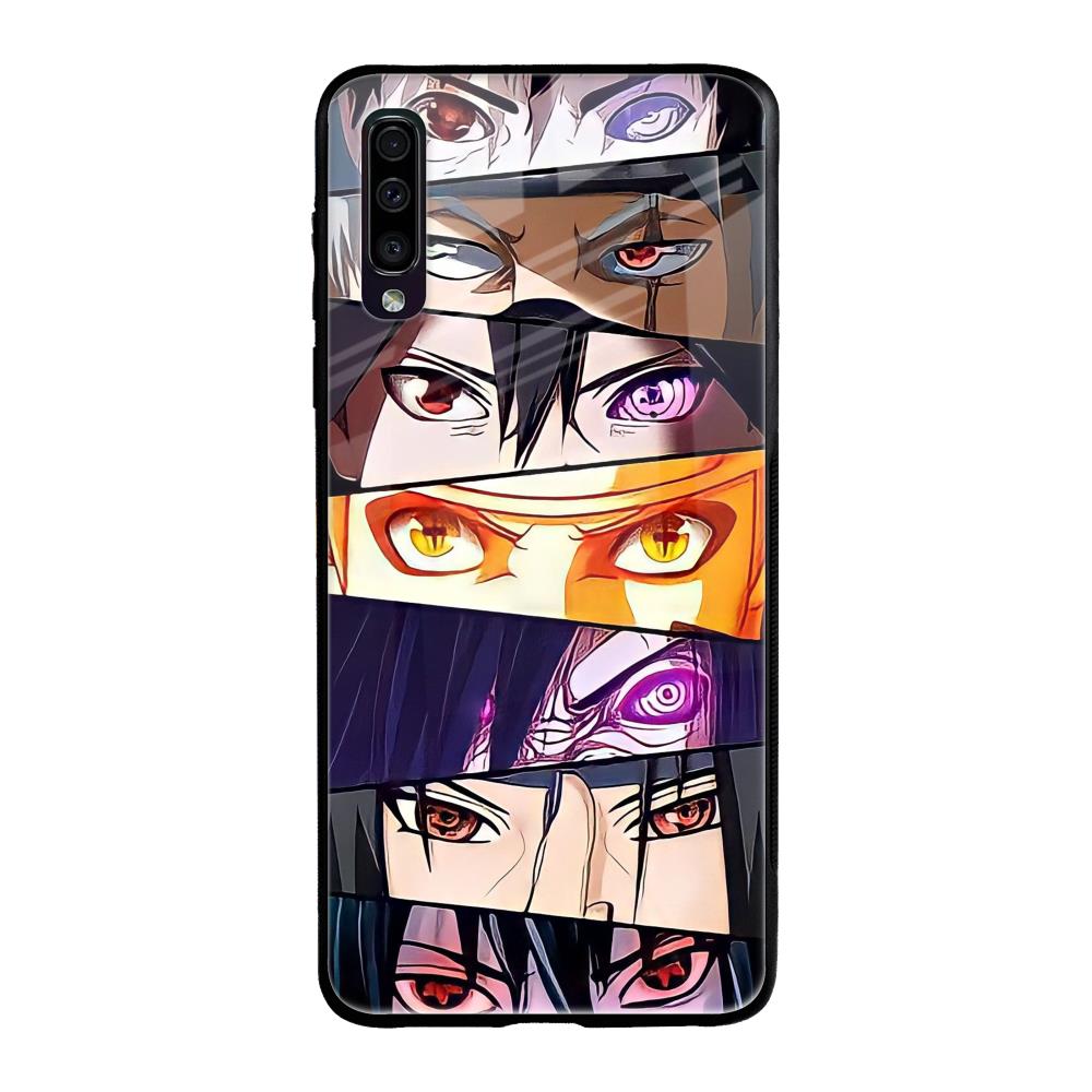 Anime Eyes Samsung Galaxy A70 Glass Back Cover Online