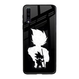 Monochrome Goku Samsung Galaxy A70 Glass Back Cover Online