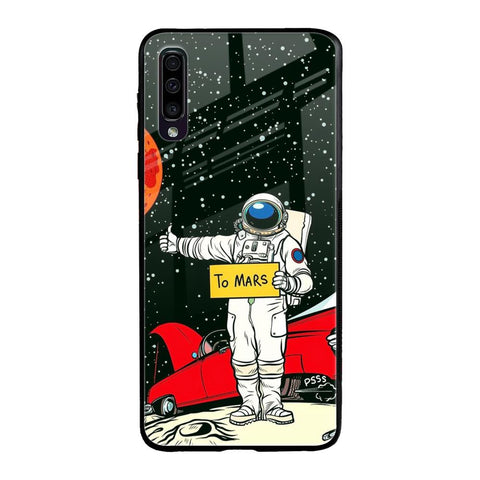 Astronaut on Mars Samsung Galaxy A70 Glass Back Cover Online