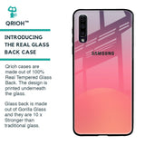 Sunset Orange Glass Case for Samsung Galaxy A70