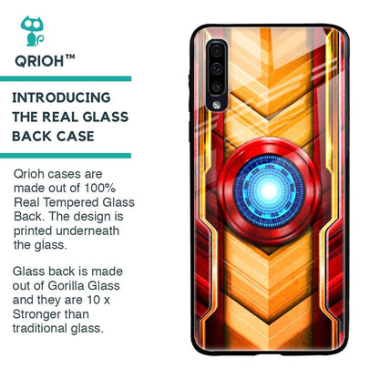 Arc Reactor Glass Case for Samsung Galaxy A70