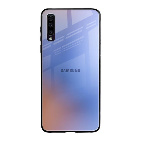 Blue Aura Samsung Galaxy A70 Glass Back Cover Online