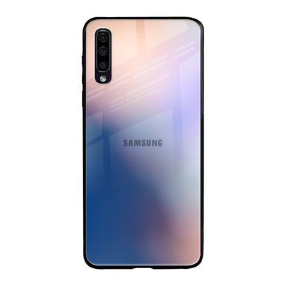 Blue Mauve Gradient Samsung Galaxy A70 Glass Back Cover Online