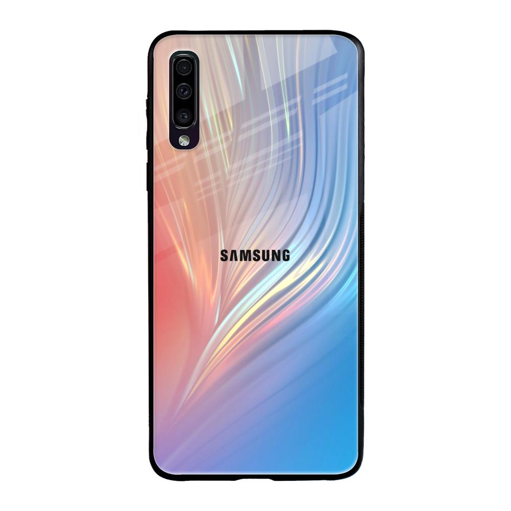 Mystic Aurora Samsung Galaxy A70 Glass Back Cover Online