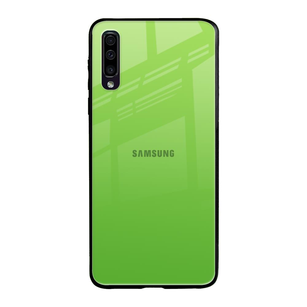 Paradise Green Samsung Galaxy A70 Glass Back Cover Online