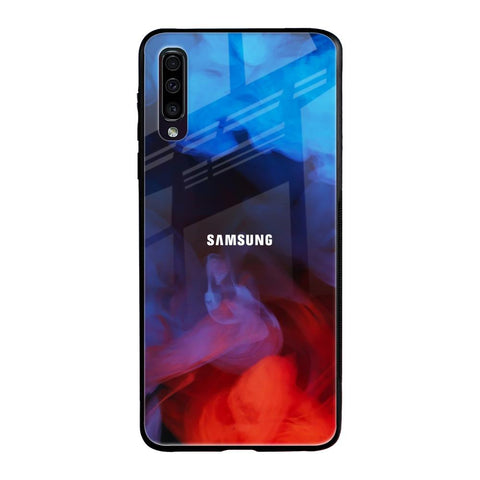 Dim Smoke Samsung Galaxy A70 Glass Back Cover Online