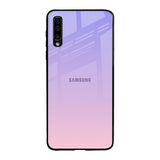 Lavender Gradient Samsung Galaxy A70 Glass Back Cover Online