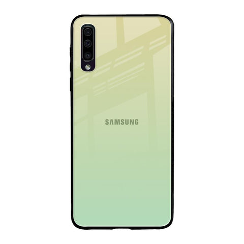 Mint Green Gradient Samsung Galaxy A70 Glass Back Cover Online