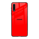 Blood Red Samsung Galaxy A70 Glass Back Cover Online