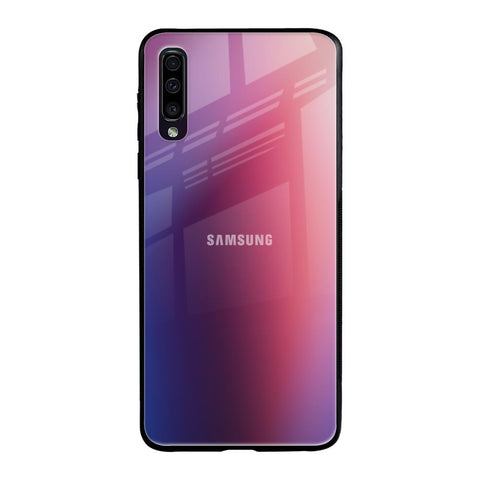Multi Shaded Gradient Samsung Galaxy A70 Glass Back Cover Online