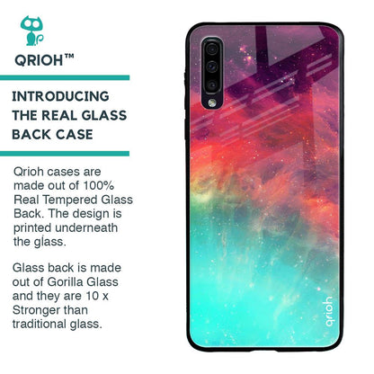 Colorful Aura Glass Case for Samsung Galaxy A70