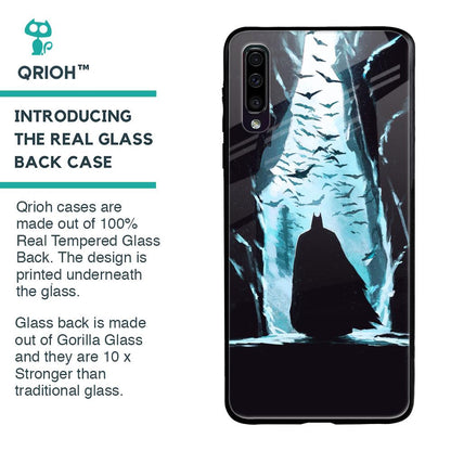 Dark Man In Cave Glass Case for Samsung Galaxy A70