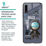 Space Travel Glass Case for Samsung Galaxy A70