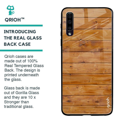 Timberwood Glass Case for Samsung Galaxy A70