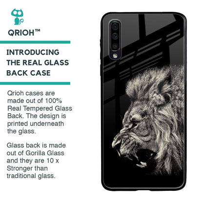 Brave Lion Glass case for Samsung Galaxy A70