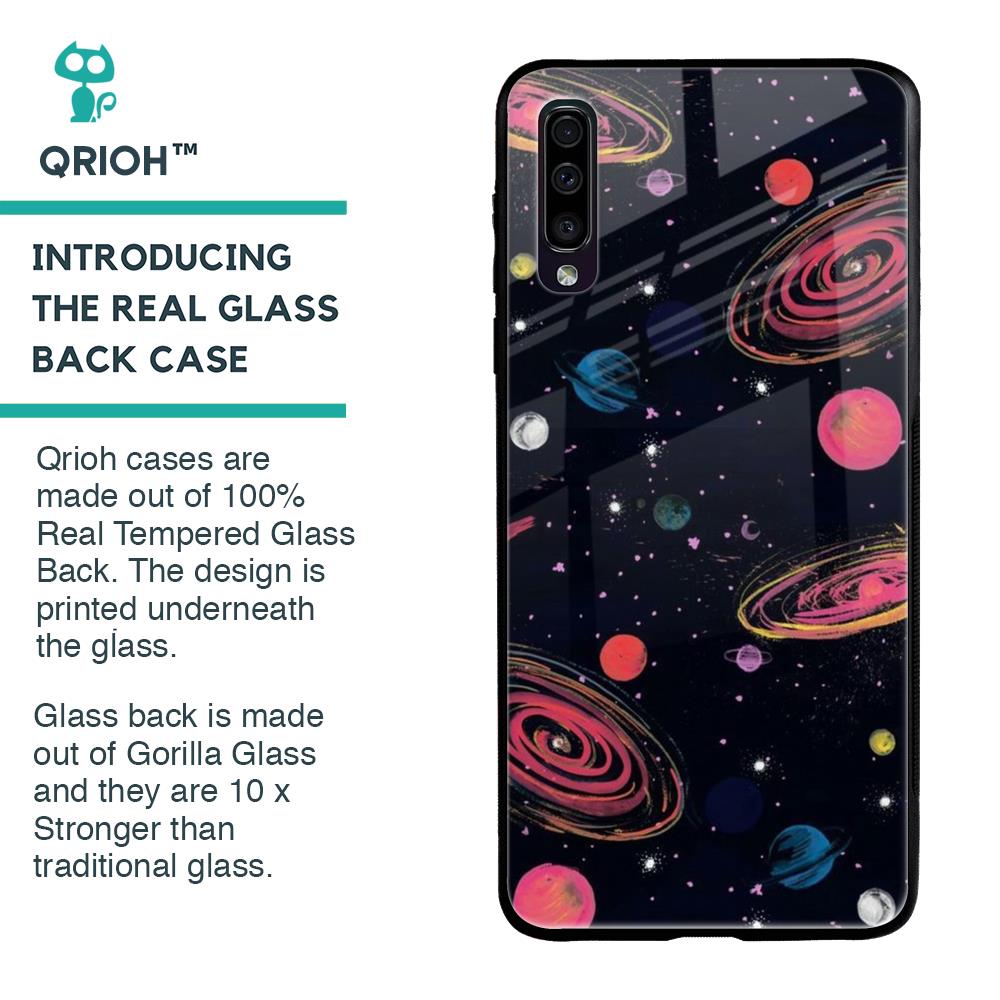 Galaxy In Dream Glass Case For Samsung Galaxy A70