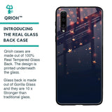 Falling Stars Glass Case For Samsung Galaxy A70