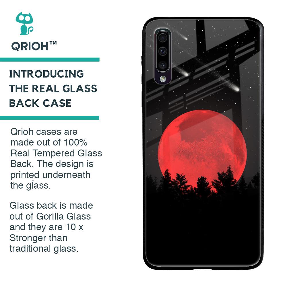 Moonlight Aesthetic Glass Case For Samsung Galaxy A70