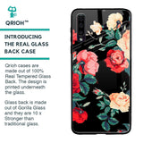 Floral Bunch Glass Case For Samsung Galaxy A70