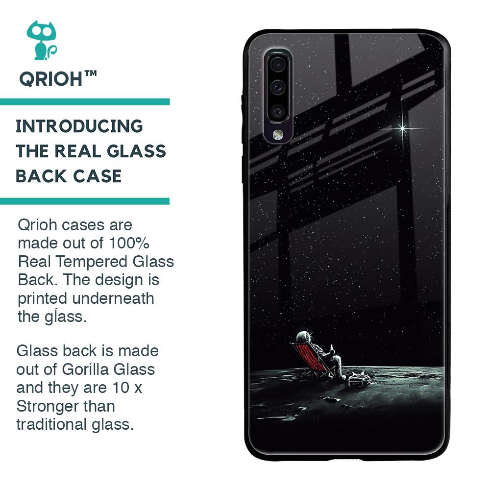 Relaxation Mode On Glass Case For Samsung Galaxy A70