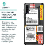 Cool Barcode Label Glass case For Samsung Galaxy A70