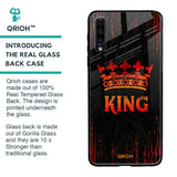 Royal King Glass Case for Samsung Galaxy A70
