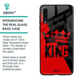 I Am A King Glass Case for Samsung Galaxy A70