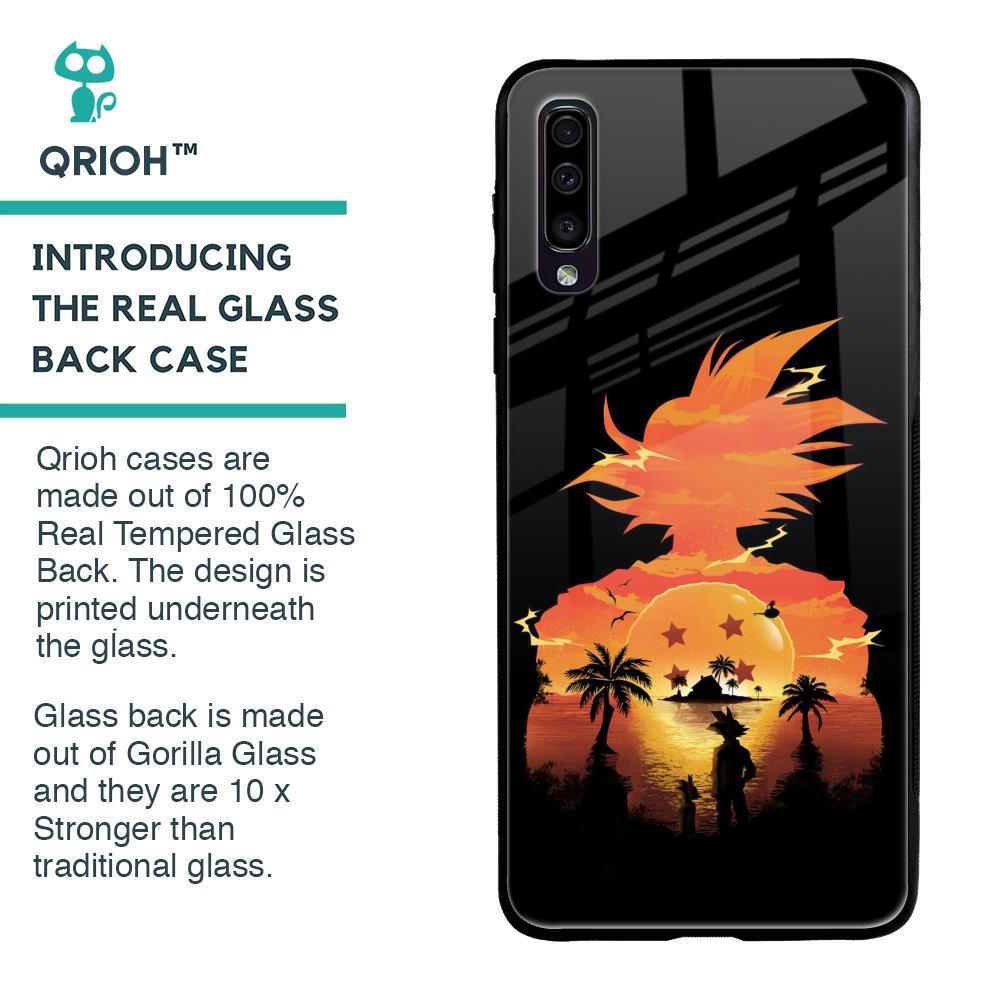 Japanese Paradise Glass Case for Samsung Galaxy A70