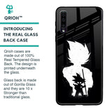 Monochrome Goku Glass Case for Samsung Galaxy A70