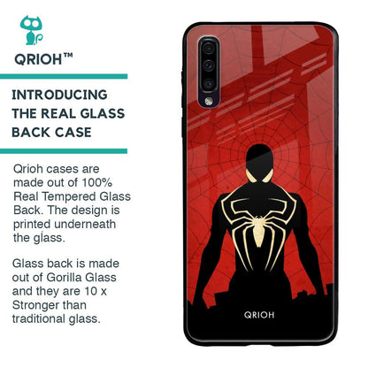 Mighty Superhero Glass case For Samsung Galaxy A70