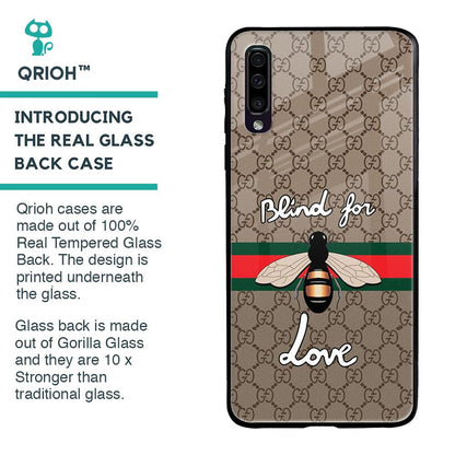 Blind For Love Glass case for Samsung Galaxy A70