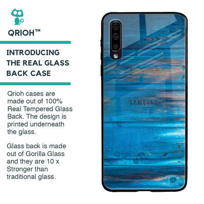 Patina Finish Glass case for Samsung Galaxy A70