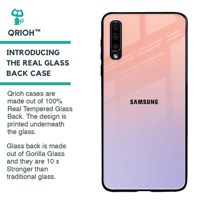 Dawn Gradient Glass Case for Samsung Galaxy A70